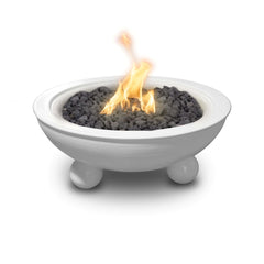 36" Sedona Powder Coated Fire Bowl with Round Legs - GardensGenie