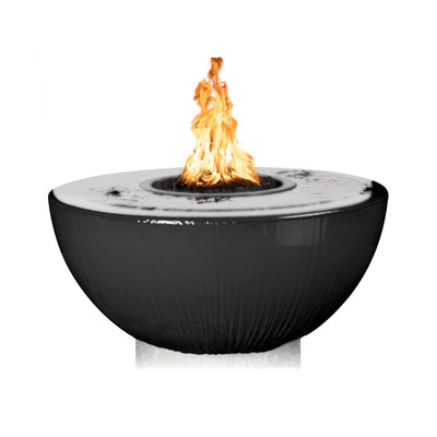 38″ Sedona Fire and Water Bowl – 360° Spill - GardensGenie