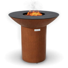 Arteflame 40" Grill XXL High Round Base - GardensGenie