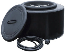 HPC Black Portable Sport Propane Fire Pit - GardensGenie