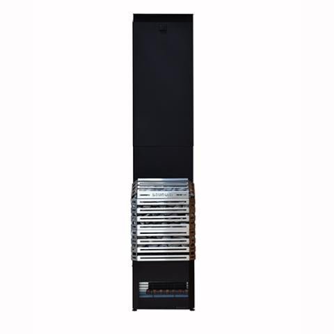 Saunum AIR 7 Heater Black - GardensGenie