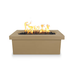 The Outdoor Plus - Ramona – 60″ Rectangular Fire Pit Table - GardensGenie