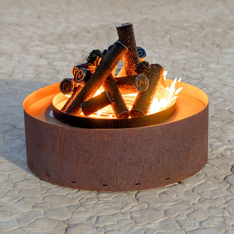 The Outdoor Plus - The Orion Fire Sculpture - GardensGenie