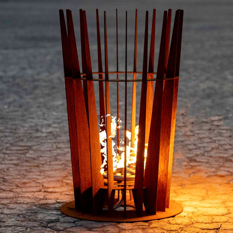 The Outdoor Plus - The Starlight Fire Sculpture - GardensGenie